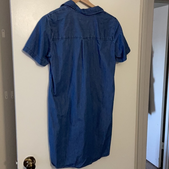 J crew chambray shirt dress - Picture 5 of 6